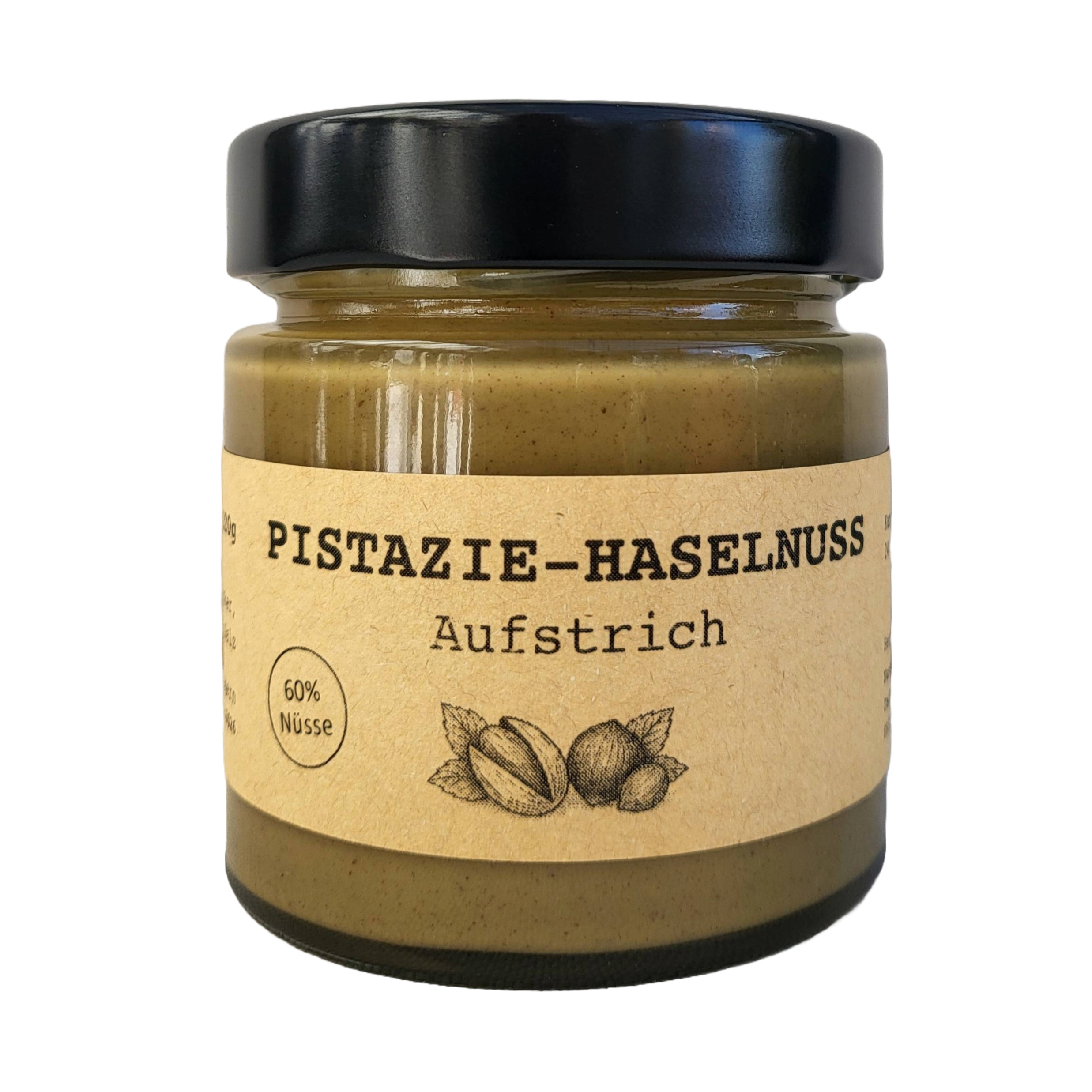 Pistazien-Haselnuss Aufstrich – 60% Nüsse!